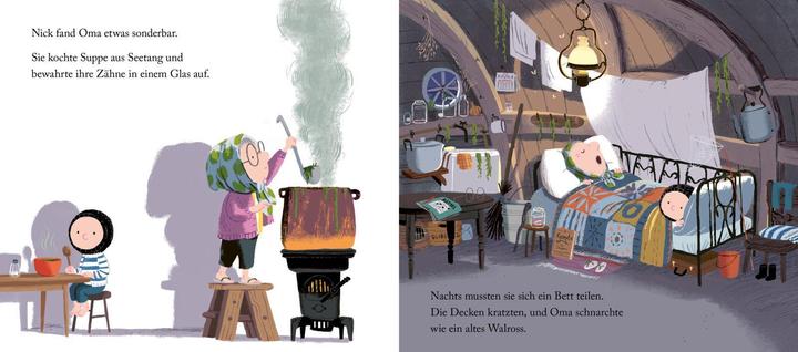 Immagine prodotto Nick und der Sommer mit Oma (Tedesco, Benji Davies, Johanna Hohnhold, 2023)