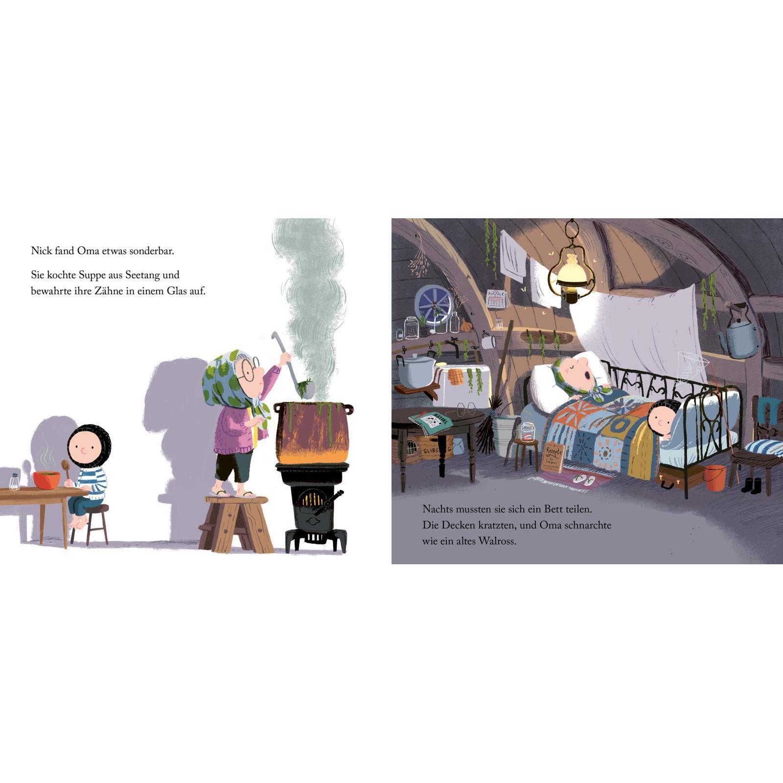 Thumbnail - Nick und der Sommer mit Oma, Kinderbücher von Benji Davies, Johanna Hohnhold