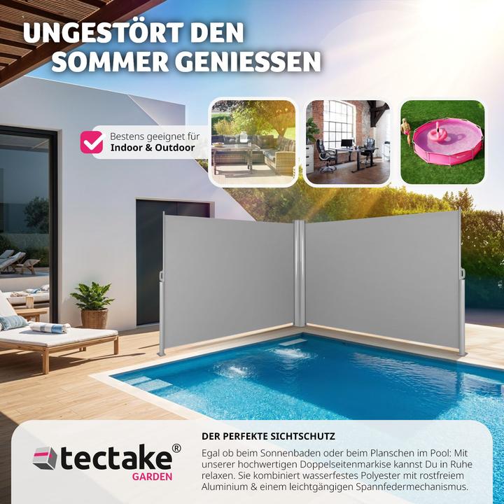 Image du produit tectake Paravent (6 m)