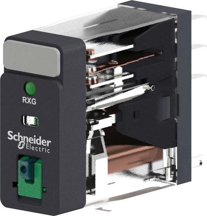Actual product image APC Plug-in interface relay Zelio Relay, 2 changeover contacts, DC, 12V, 5A, screw terminal