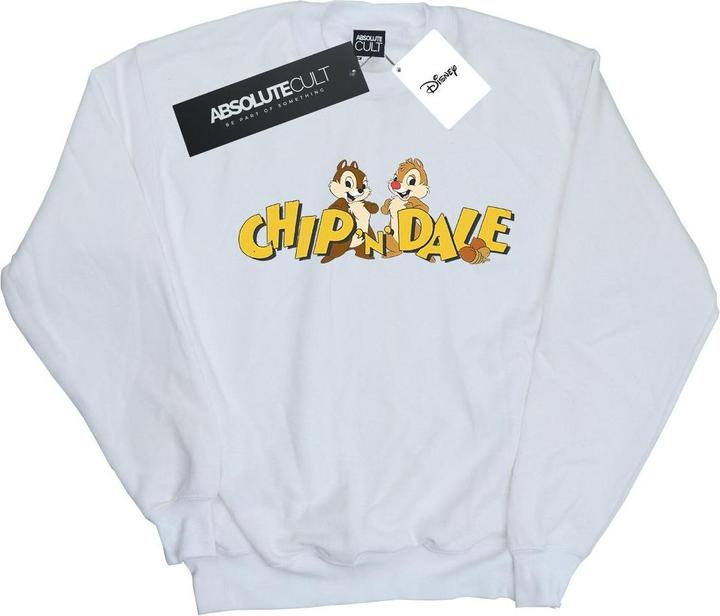 Actual product image Disney Womens/Ladies Chip And Dale Character Logo Sweatshirt (M)