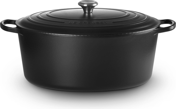 Le Creuset Signature (40 cm, Bräter + Schmortopf, Gusseisen)