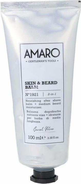 Immagine prodotto Farmavita AMARO Balsamo pelle&barba nº1921 2 in 1 100 ml (Balsamo dopobarba, 100 ml)