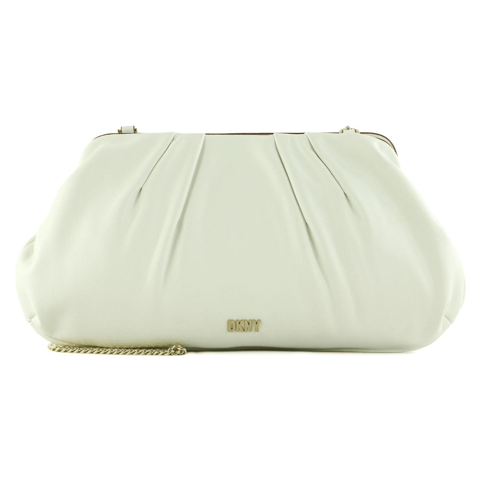 Dkny, Damen, Handtasche, Presley Clutch, Weiss