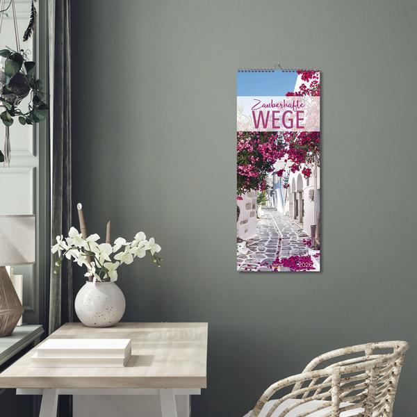 Produktbild Zauberhafte Wege 2026 (28.5 x 69 cm, Harter Einband, Deutsch)