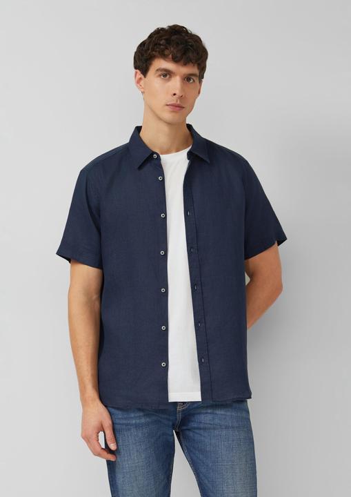Immagine prodotto s.Oliver Regular Fit: Leichtes Leinenhemd mit Kentkragen (M)