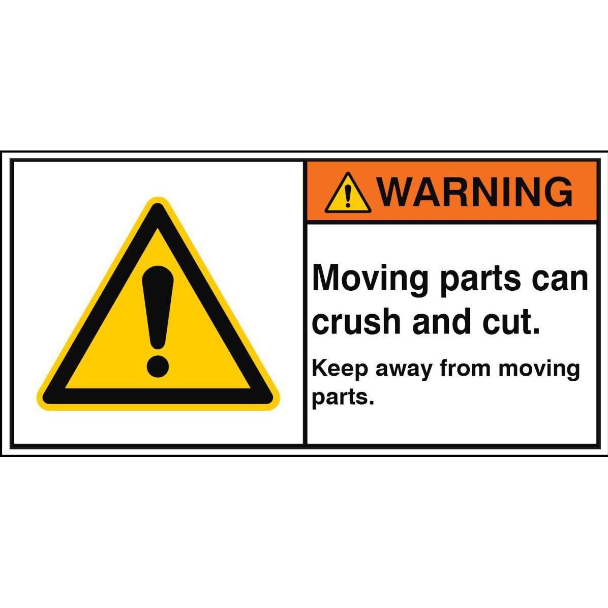 Thumbnail - Brady, Sicherheitskennzeichnung, ISO Safety Sign - Moving