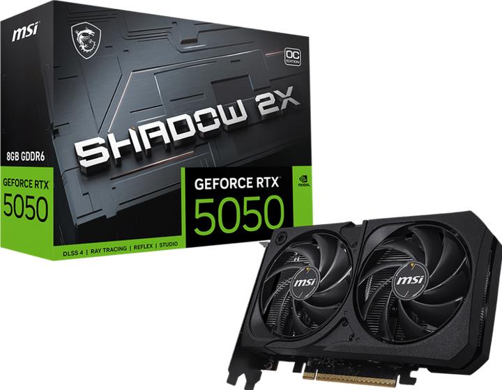 Produktbild MSI RTX 5050 8GB SHADOW 2X OC (8 GB)