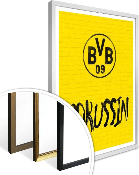 Produktbild Borussia Dortmund BVB Borussin (24 x 30 cm)