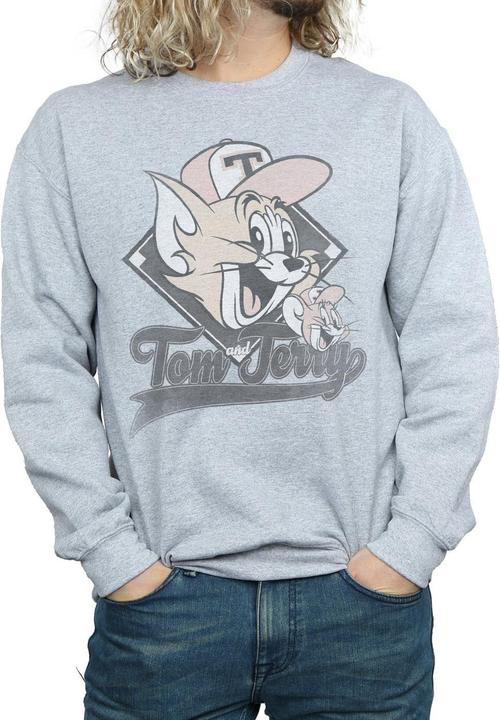 Produktbild Tom & Jerry Baseball Caps Sweatshirt (XL)