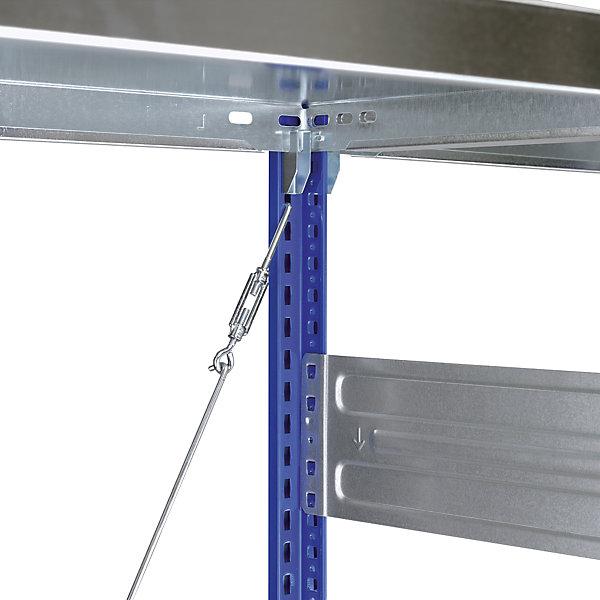 Actual product image Hofe Sideboard plug-in shelf, galvanized