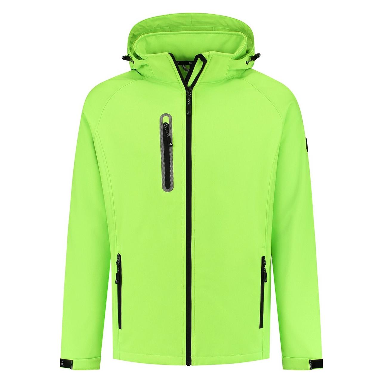 Kjelvik, Mannen, Outdoor Jassen, Kevan Softshelljas Heren - Maat Xl (Xl), Groen, Xl