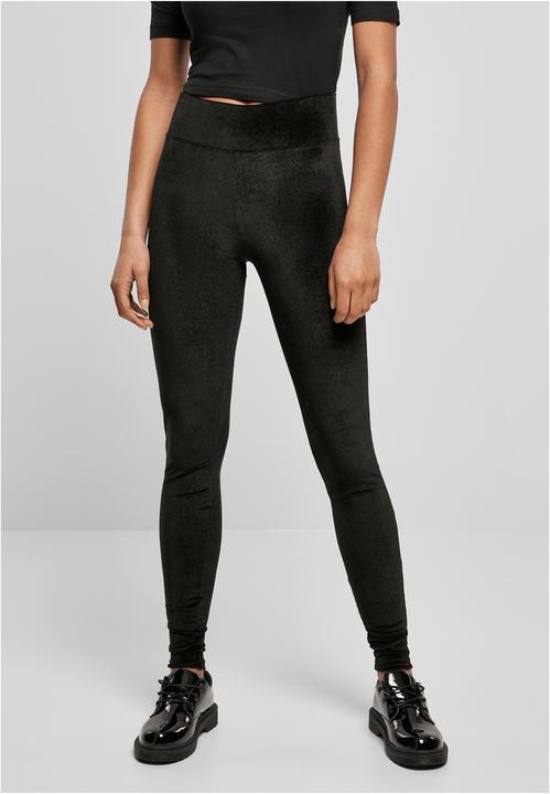 Immagine prodotto Urban Classics Leggings di velluto a vita alta da donna (3XL)