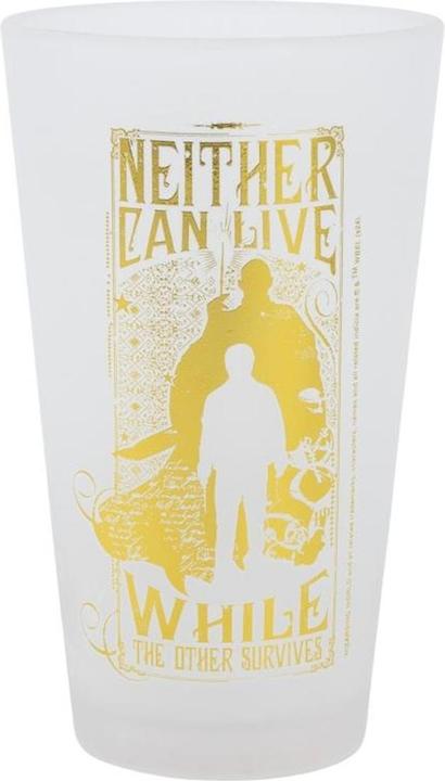 Set di 2 bicchieri di cristallo dai Doni della Morte - Nessuno può vivere 490ml (0.49 l, 2x)