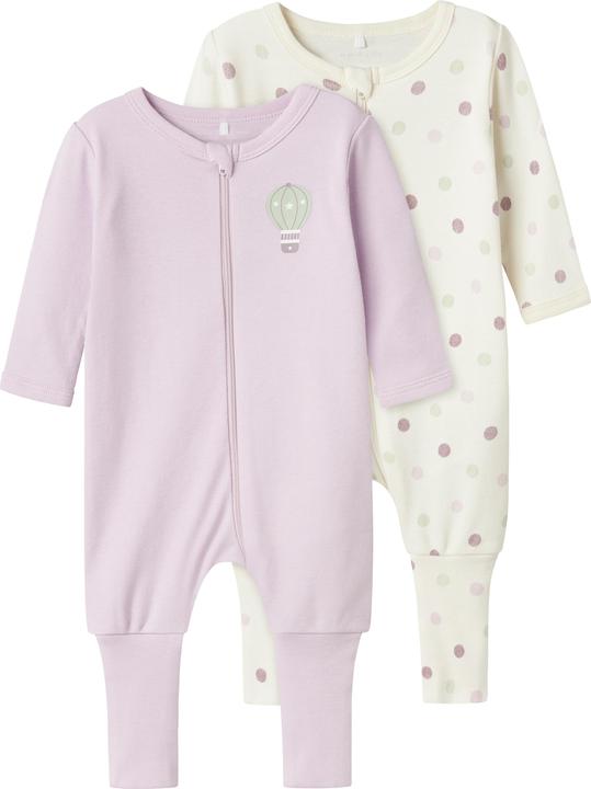 Produktbild Name it Nbfnightsuit 2p Zip Ff Jet Dot Noos (104)
