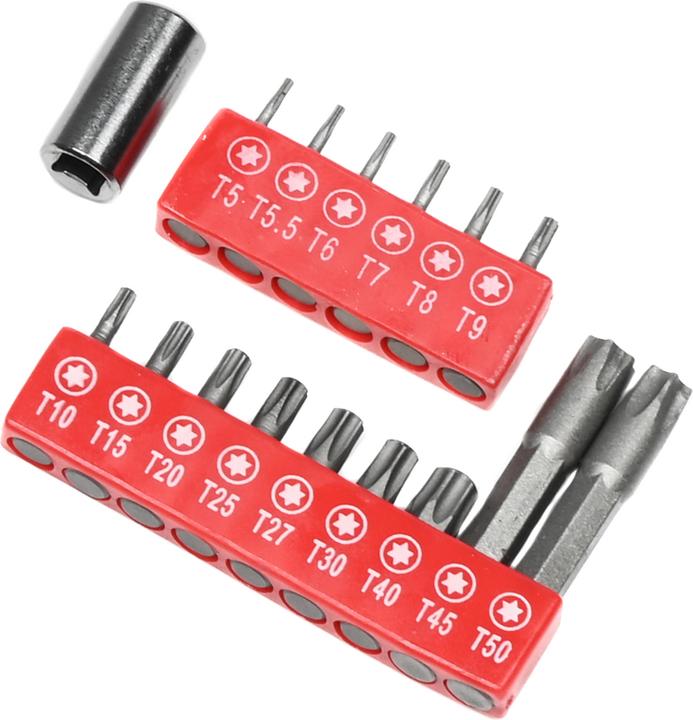 Actual product image Benson Bit set torx 16 pieces ch