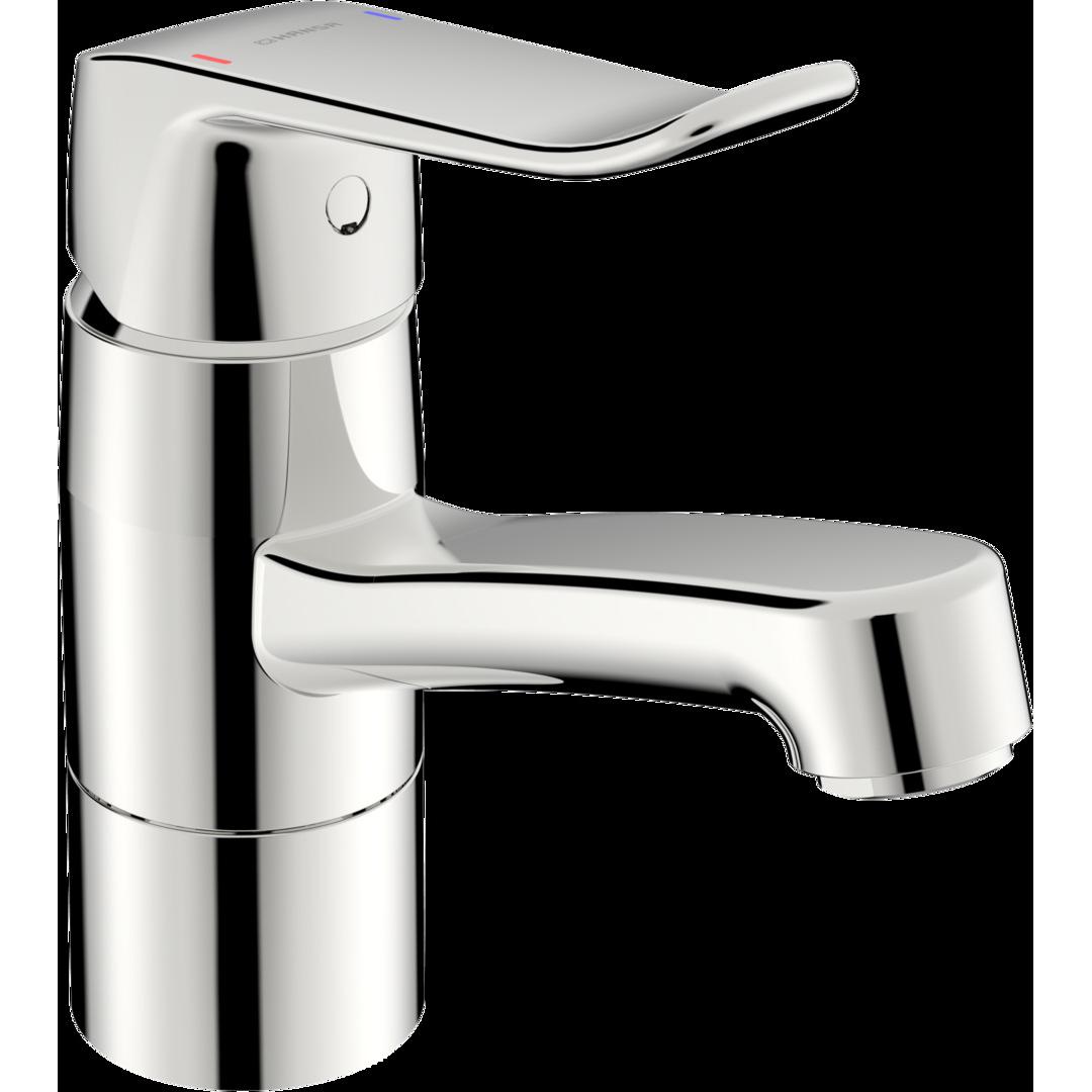 Hansa, Badarmatur, HANSACARE Waschtischarmatur, Ausladung 133 mm, chrom