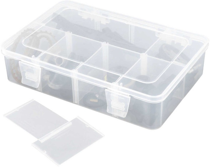 Immagine prodotto Robitronic scatola di smistamento a 8 scomparti 187x126x43mm variabile