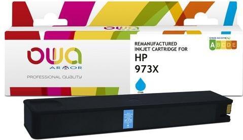 Produktbild Armor OWA Tinte kompatibel zu HP 973X F6T81AE cyan (C)