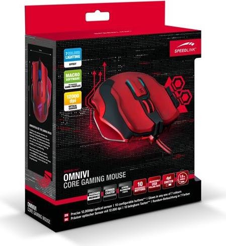Produktbild Speedlink OMNIVI Core Gaming Mouse (Kabelgebunden)