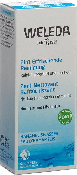 Immagine prodotto Weleda 2in1 Pulizia rinfrescante (Lozione detergente, 100 ml)