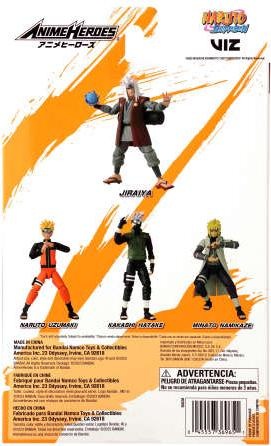 Produktbild Bandai NARUTO - Jiraiya - Figurine Anime Heroes 17cm