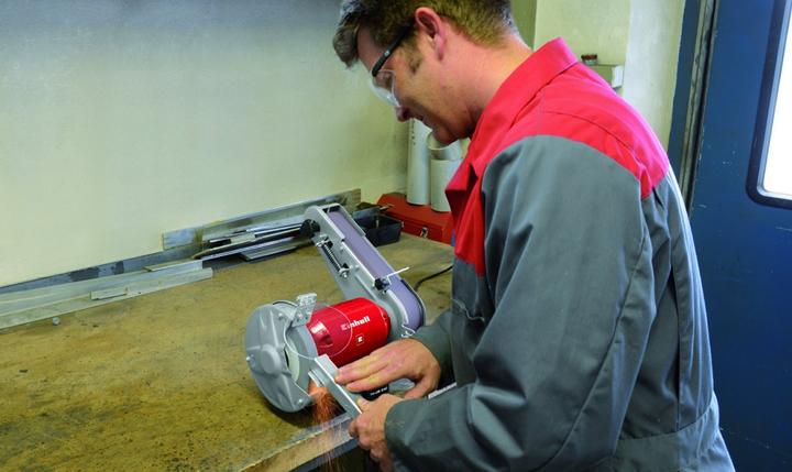 Produktbild Einhell Th-Us 240 (Doppelschleifer, Bandschleifer, 240 W)