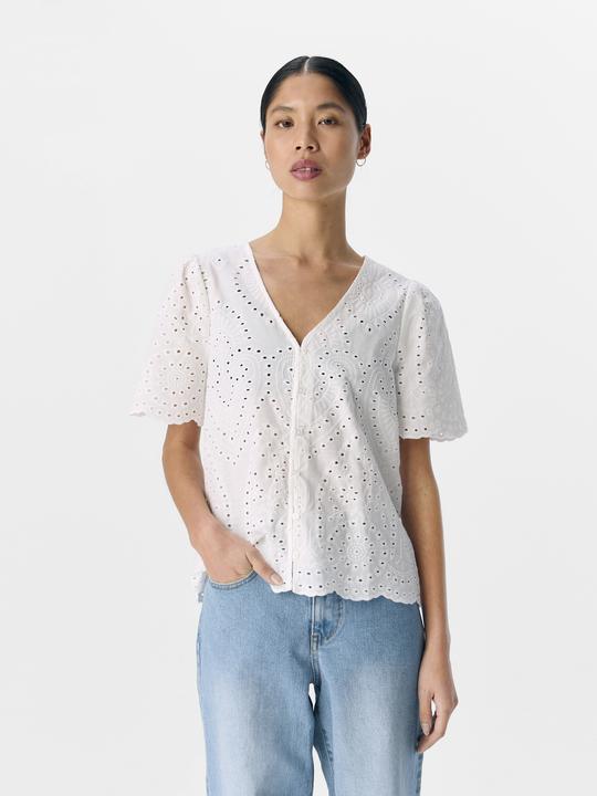 Produktbild Object Broderie Anglaise Hemd (40)