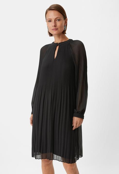 Produktbild Comma Kleid Chiffon-Kleid mit Plisseefalten (34)