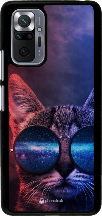 Actual product image PhoneLook Cover Red Blue Cat Glasses (Xiaomi Redmi Note 10 Pro)