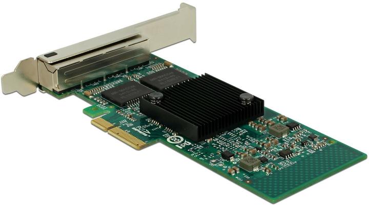 Actual product image Delock PCI-Express network card, 4x1Gbps (Mini PCI Express)
