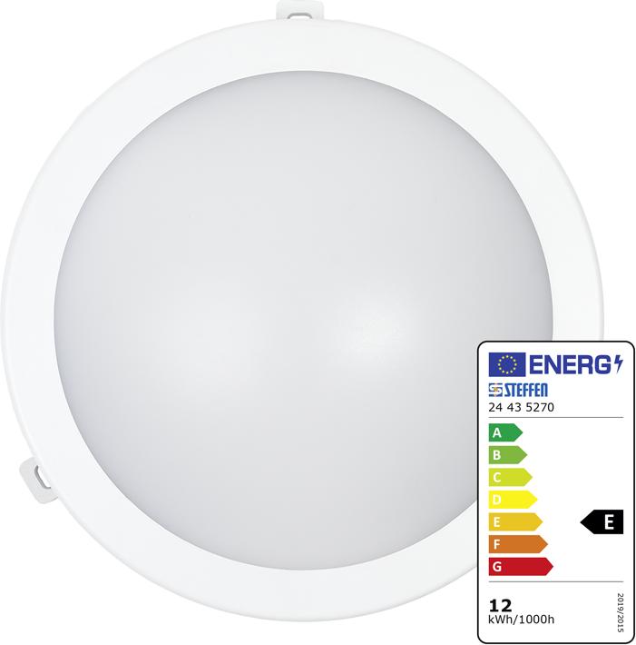 Produktbild Steffen WORKLIGHT LED Wandleuchte rund 12W (840 lm)