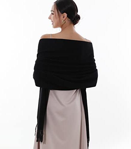 Image du produit Only-Bags.Store écharpe étole festive pour robe de soirée pashmina châles écharpes