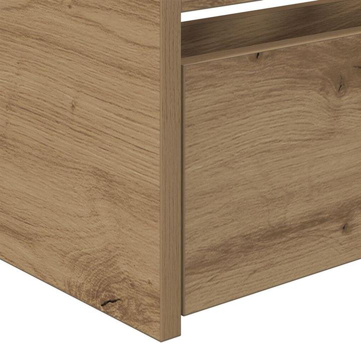 Immagine prodotto vidaXL Letto da giorno in rovere Artisan Materiale a base di legno rovere Artisan 100 x 200 cm (100 x 200 cm)