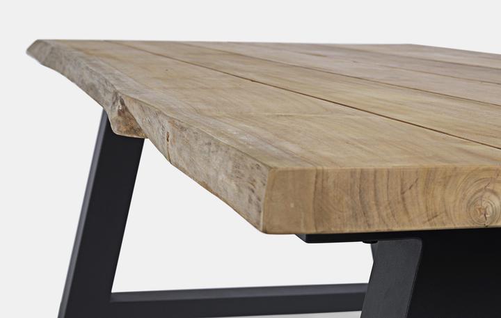 Actual product image Bizzotto Garden table Rolland anthracite (240 x 100 x 77 cm)