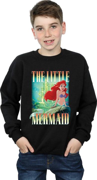 Produktbild Disney The Little Mermaid Ariel Montage Sweatshirt Jungen (152, 158)
