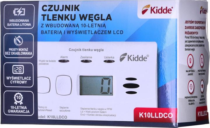 Actual product image Kidde Czujnik czadu z wyświetlaczem K10LLDCO