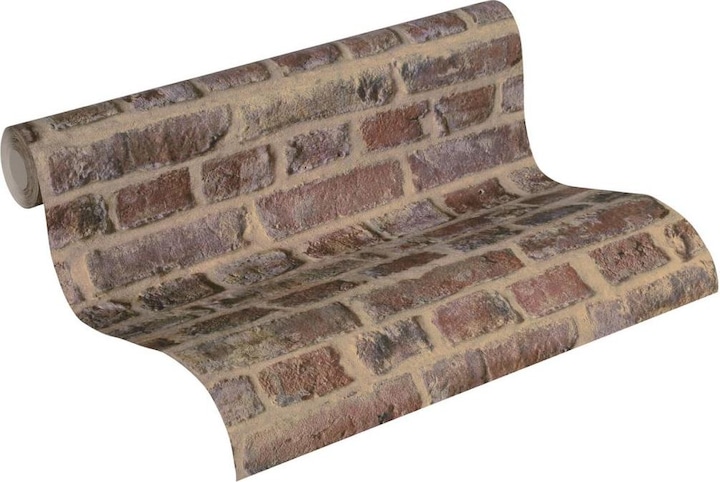 Actual product image A.S. Création Trend wall in brick look (53 x 1005 cm)