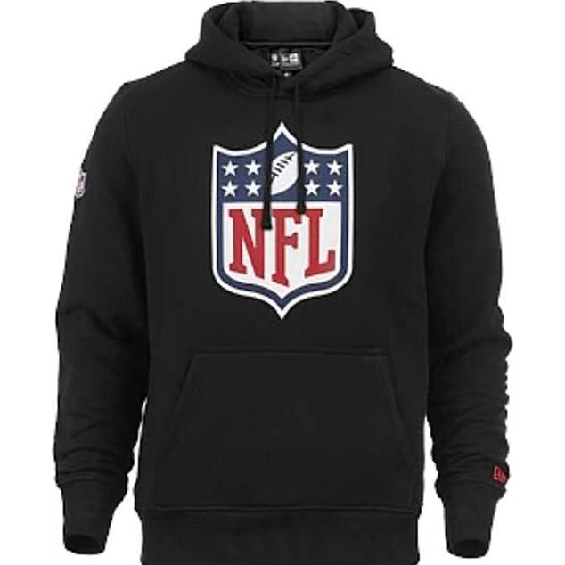 New Era, Herren, Pullover, hoodie nf generic ogo, Schwarz, (L)