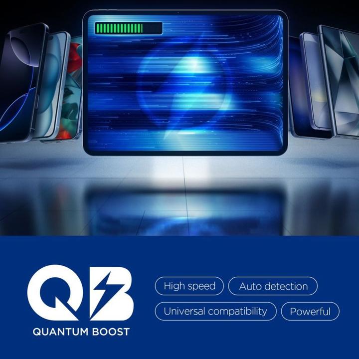 Produktbild Spigen - Wall Charger Essential (EE352EU) - USB, Type-C, Fast Charging, Quantum Boost, 35W - White (35 W, 2 Ports)