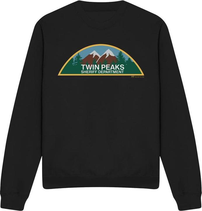 Actual product image Twin Peaks Unisex Adult Sheriff Department Sweatshirt (XXL)