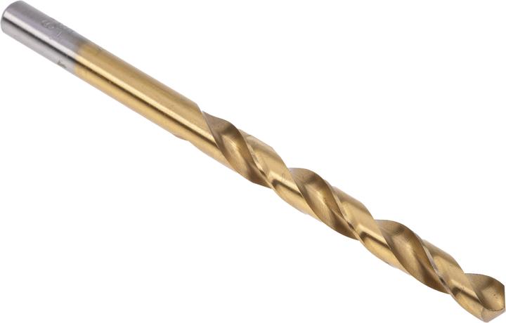 Produktbild RS PRO TiN Spiralbohrer 6,5mm 10Stück (6.5 Millimeter)