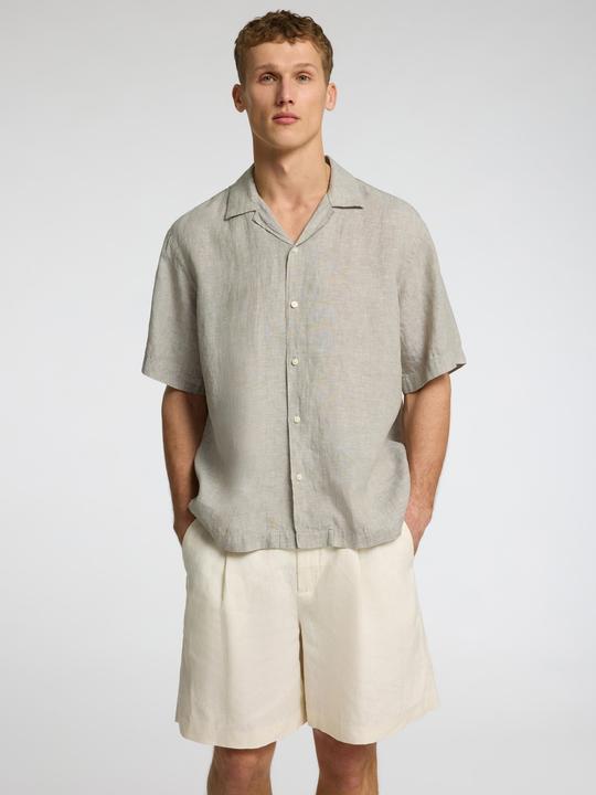 Produktbild Selected Homme 100% Leinen Kurzarmhemd (L)