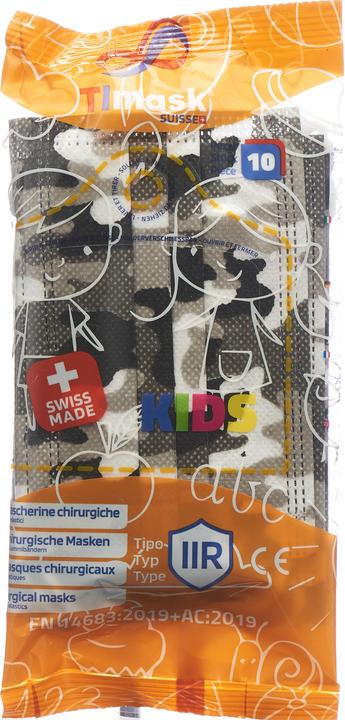 Image du produit Timask Masque médical à usage unique (Type IIR, 10x)