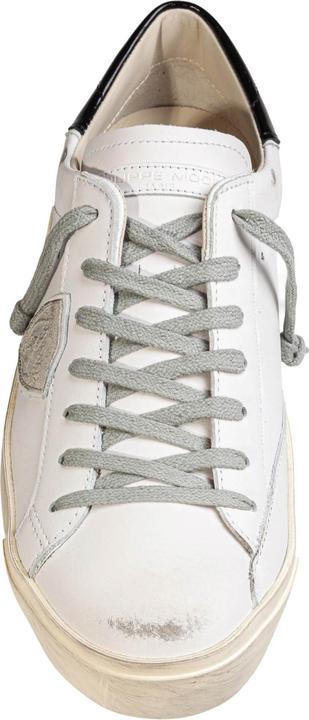 Image du produit Philippe Model prsx low leather sneakers, black and white (40)