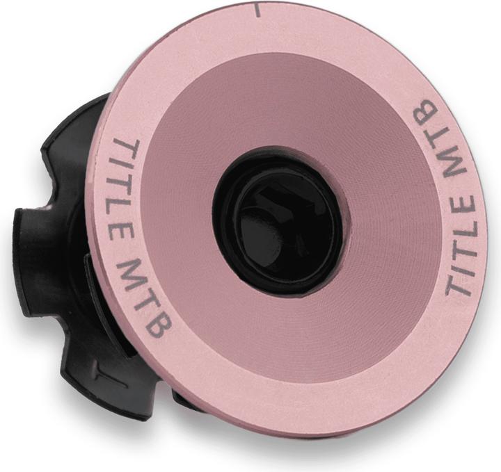 Produktbild Title Top Cap und Gabelschraube - pink
