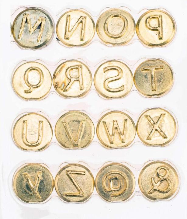 Produktbild Pebaro Brandmalstempel Set