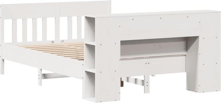 Image du produit vidaXL Bett mit Regal (140 x 200 cm)
