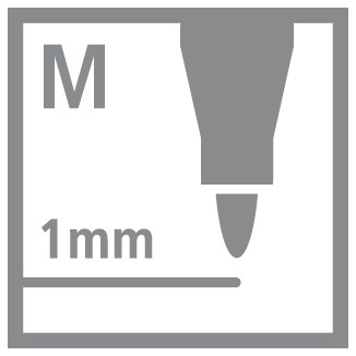 Immagine prodotto STABILO Penna universale OHPen permanente (Rosso, 1 mm, 1 x)