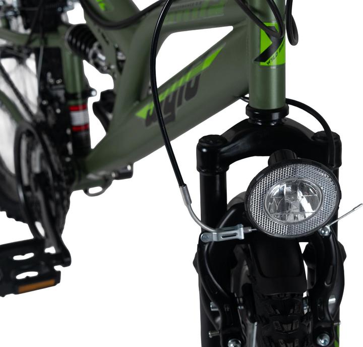 Actual product image Wyld Kinder-Mountainbike Fully ATB 24" Zodiac 18 Gänge RH 38 cm (24")